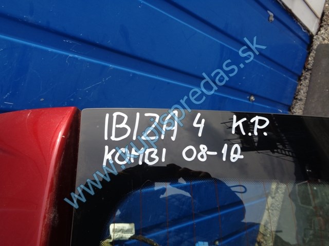 piate dvere na seat ibizu IV kombi, zadná kapota, 